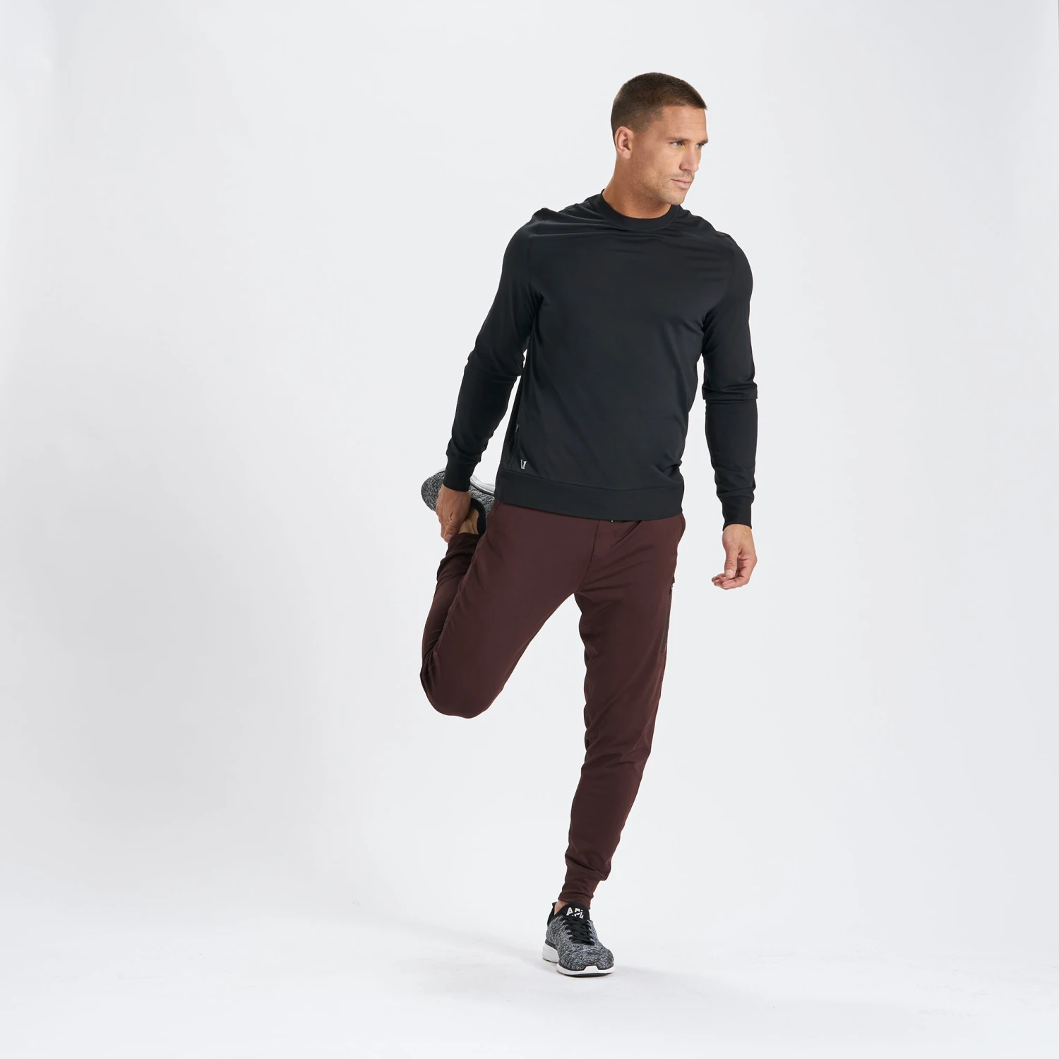 Ponto Performance Crew | Black 5 Ponto Performance Crew | Black - Image 5