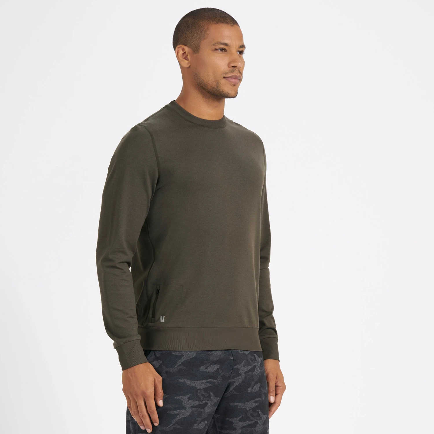 Ponto Performance Crew | Oregano Heather 3 Ponto Performance Crew | Oregano Heather - Image 3