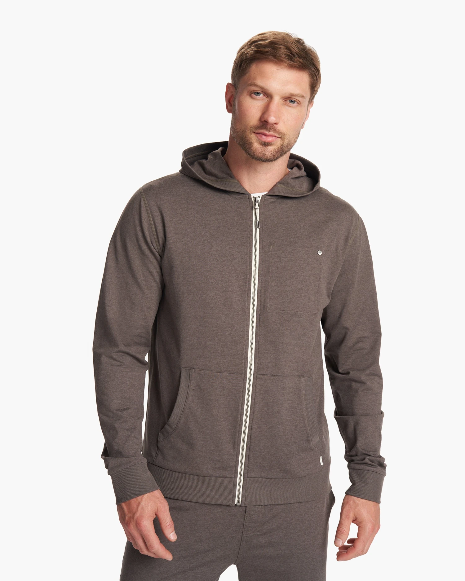 Coronado Hoodie | Cocoa Heather 2 Coronado Hoodie | Cocoa Heather - Image 2
