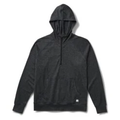 Ponto Performance Half Zip Hoodie | Charcoal Heather