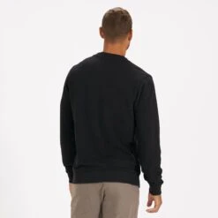 Encinitas Crew | Black 6 Encinitas Crew | Black -Vuori Clothing Store V249BLK 3 0bc73e5e 6d0a 432d 9957 6ad18f969d98