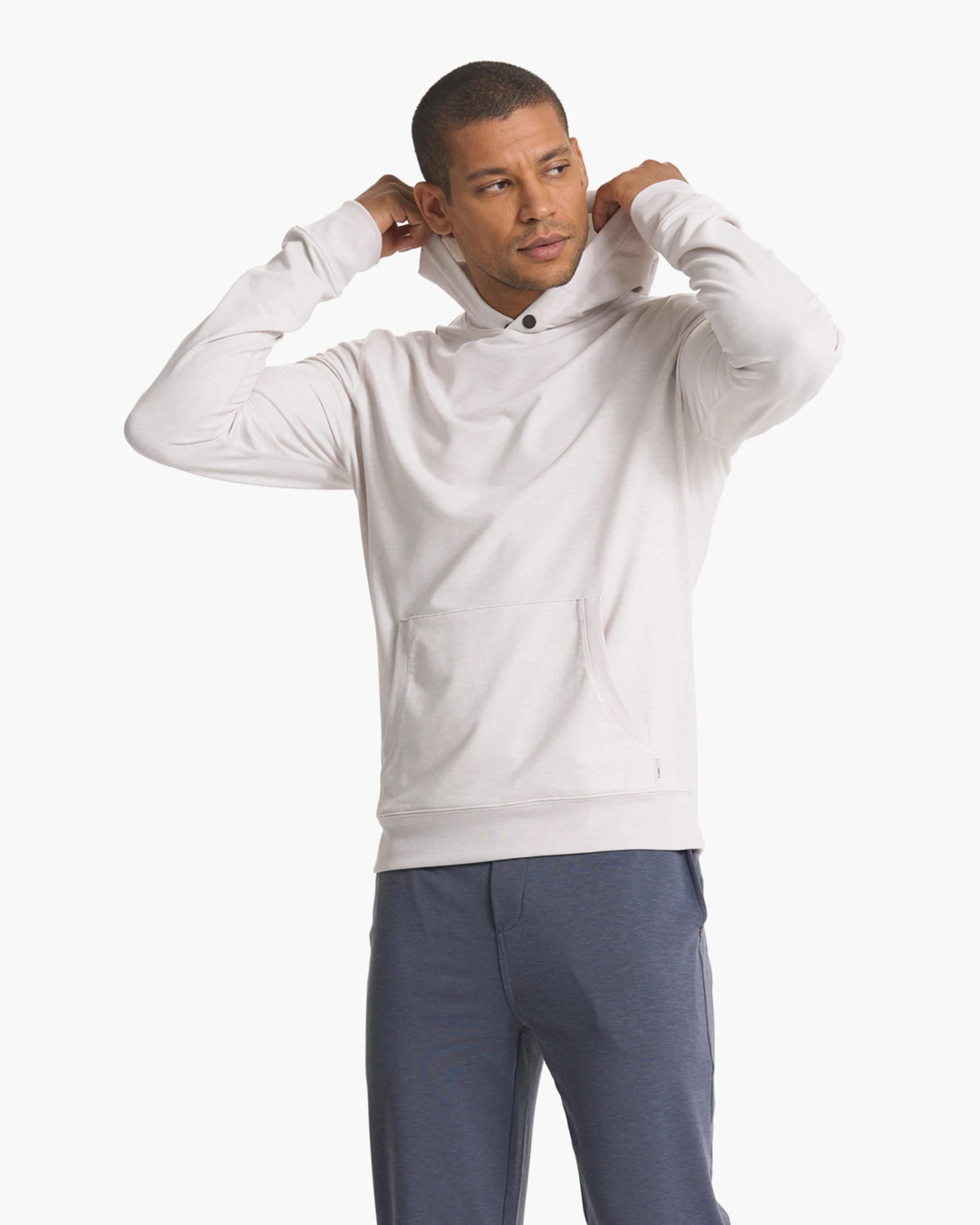 Austin Hoodie | Oatmeal Heather 4 Austin Hoodie | Oatmeal Heather - Image 4