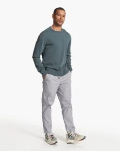 Belleview Crew | Lake -Vuori Clothing Store V280LAK FA23 M ECOMM fleece FULL 3