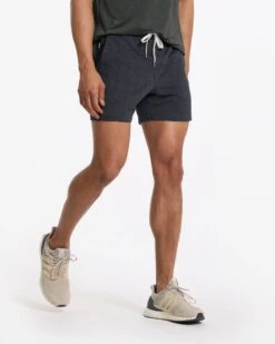 Ponto Short 5" | Charcoal Heather -Vuori Clothing Store V3005HCC 1790
