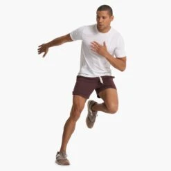 Ponto Short 5" | Chestnut Heather -Vuori Clothing Store V3005HCH FA22 M ECOMM FULL 0478