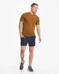 Ponto Short 5" | Midnight Heather -Vuori Clothing Store V3005HMD 08411