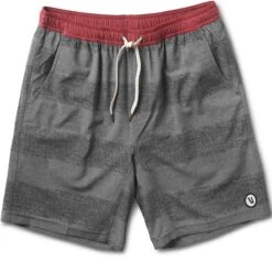 Kore Short | Grey Texture Stripe