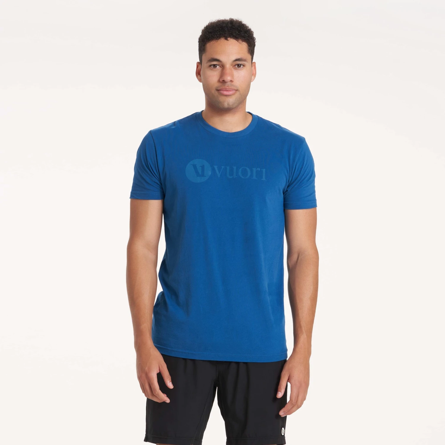 V1 Vuori Wordmark Logo Tee | Sea 2 V1 Vuori Wordmark Logo Tee | Sea - Image 2