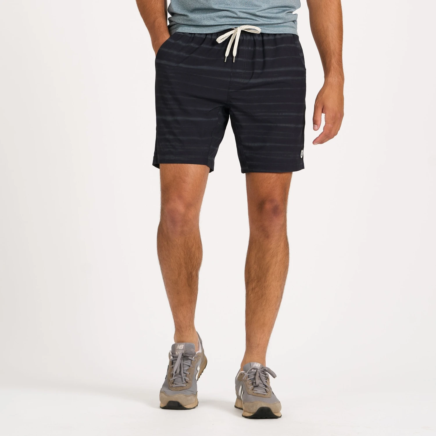 Kore Short | Black Shibori Stripe 2 Kore Short | Black Shibori Stripe - Image 2