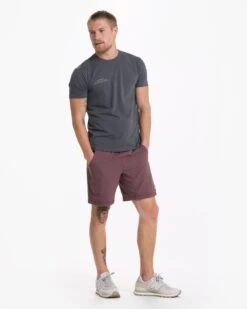 Kore Short | Chestnut -Vuori Clothing Store V302CHN 07640