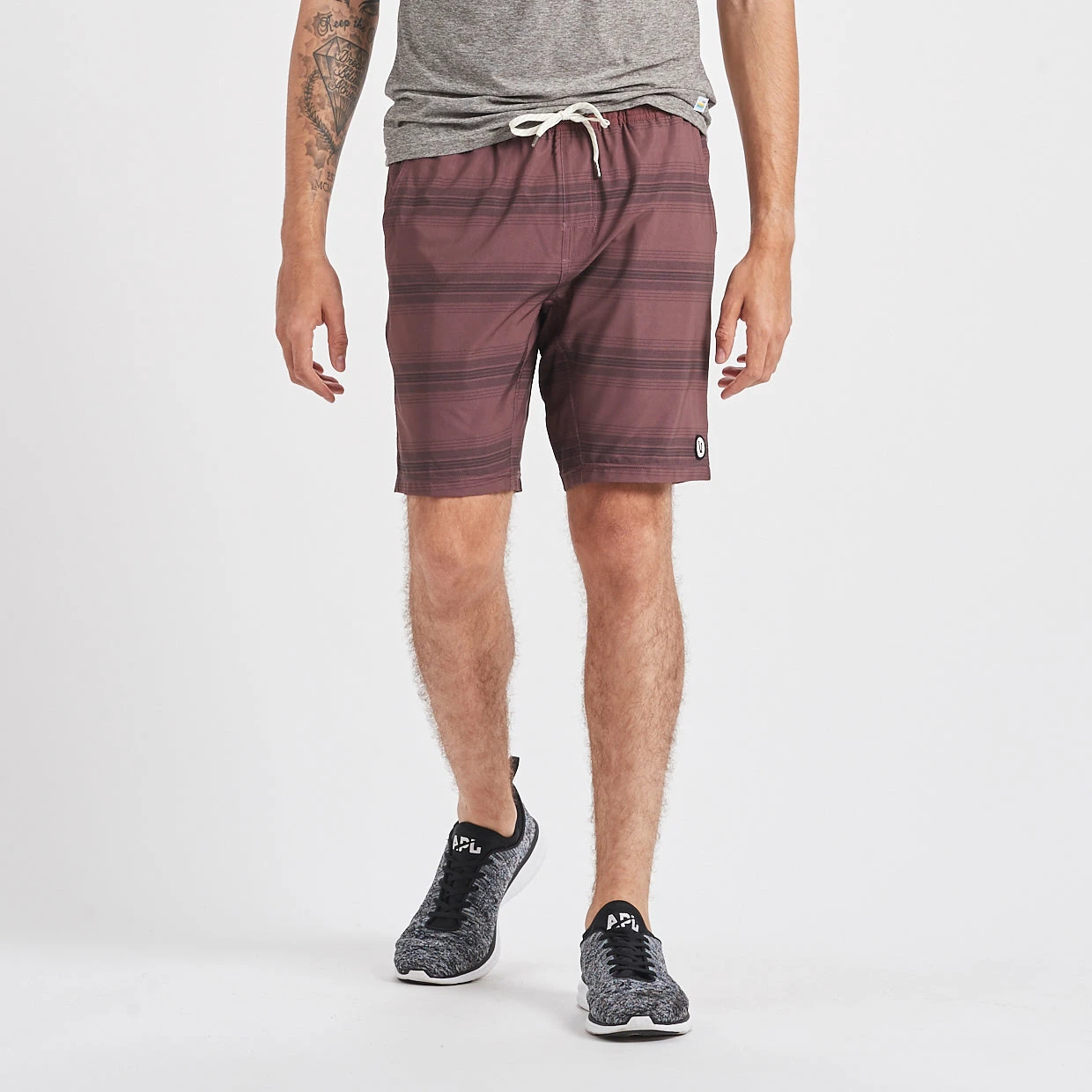 Kore Short | Fig Black Stripe 2 Kore Short | Fig Black Stripe - Image 2