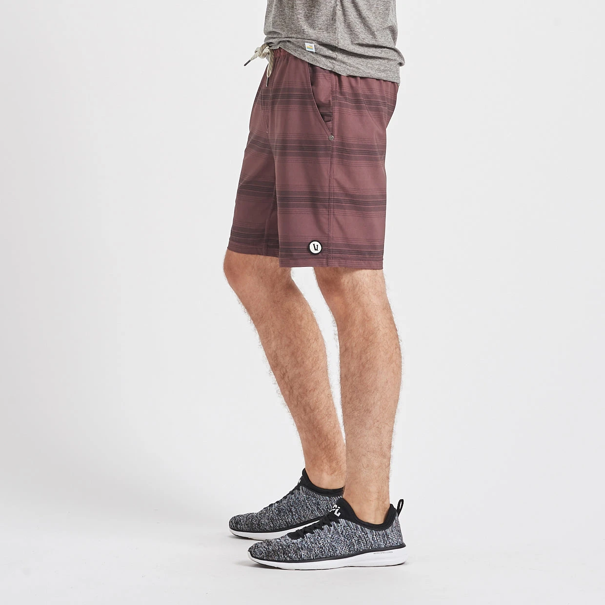 Kore Short | Fig Black Stripe 3 Kore Short | Fig Black Stripe - Image 3