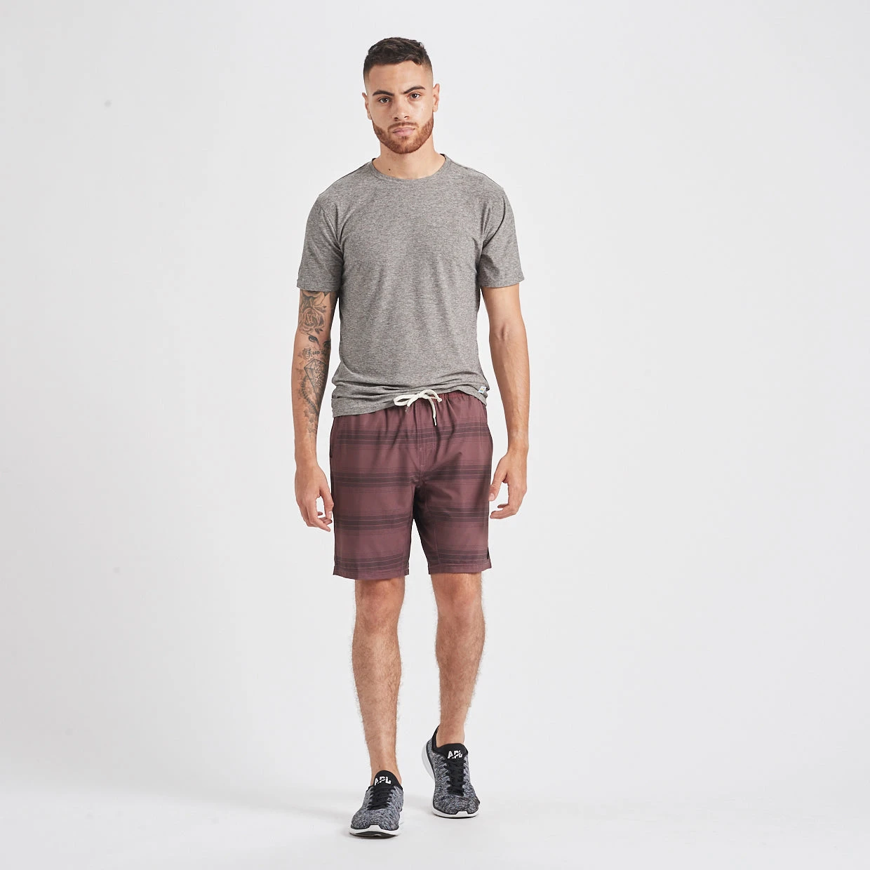 Kore Short | Fig Black Stripe 4 Kore Short | Fig Black Stripe - Image 4