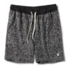 Kore Short | Grey Linen Texture Digital