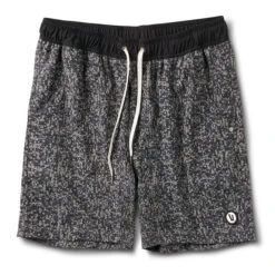 Kore Short | Grey Linen Texture Digital