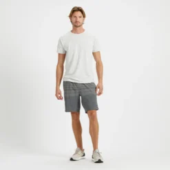 Kore Short | Grey Varied Stripe 7 Kore Short | Grey Varied Stripe -Vuori Clothing Store V302GVS 4 update