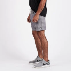 Kore Short | Grey Weave Texture -Vuori Clothing Store V302GWT 3