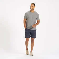 Kore Short | Ink Shibori Grid -Vuori Clothing Store V302ISG 4 148ce725 ffdf 445e 9848 50c0f1dd4ae5