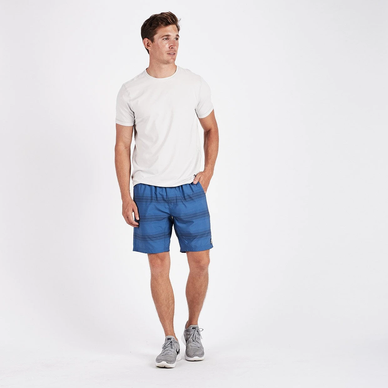 Kore Short | Sea Charcoal Stripe 5 Kore Short | Sea Charcoal Stripe - Image 5