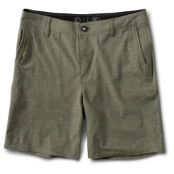 Maldive Short | Olive Textured Stripe