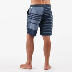 Equator Boardshort | Navy Asym Block -Vuori Clothing Store V310.10ANB 3