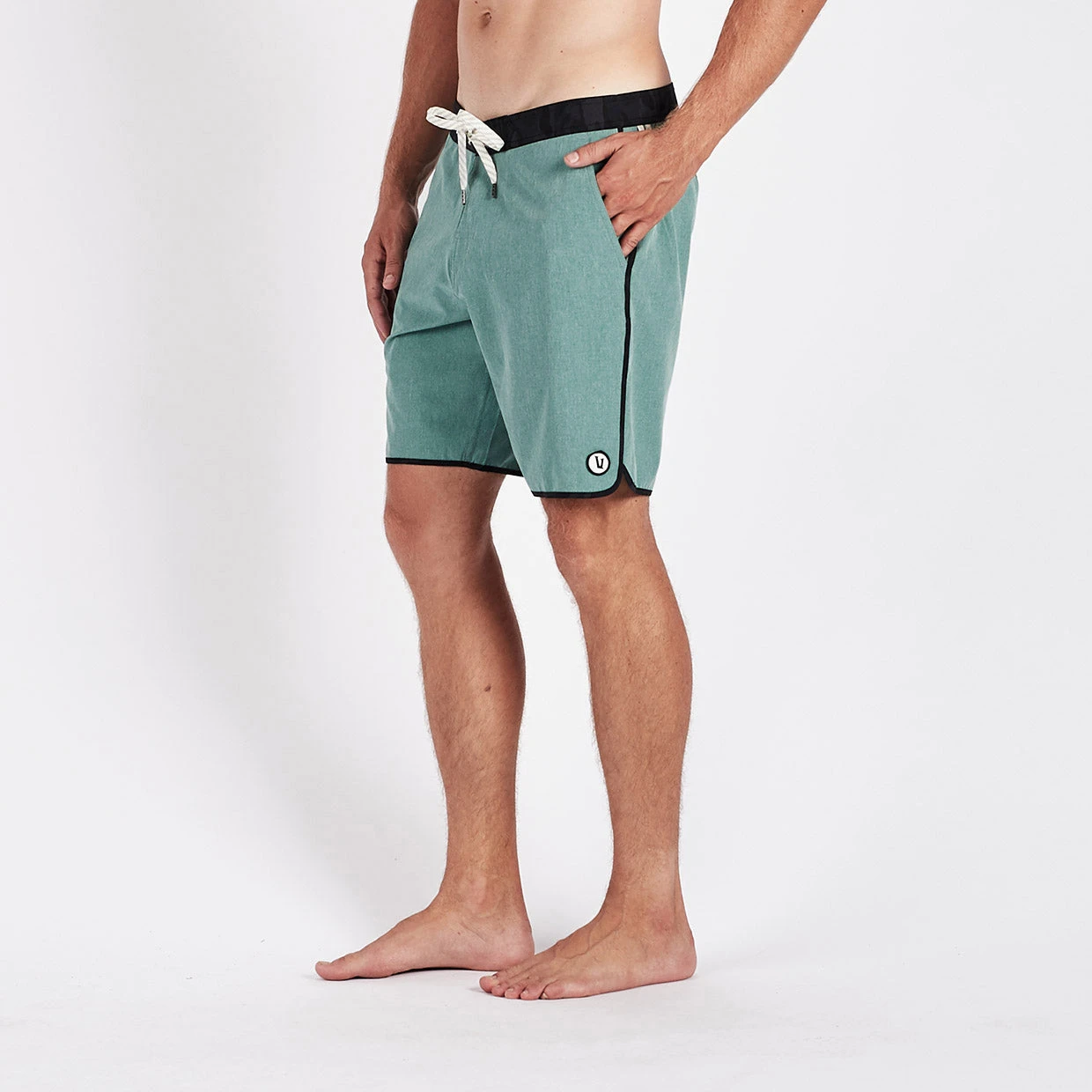 Cruise Boardshort | Aloe Linen Texture 3 Cruise Boardshort | Aloe Linen Texture - Image 3