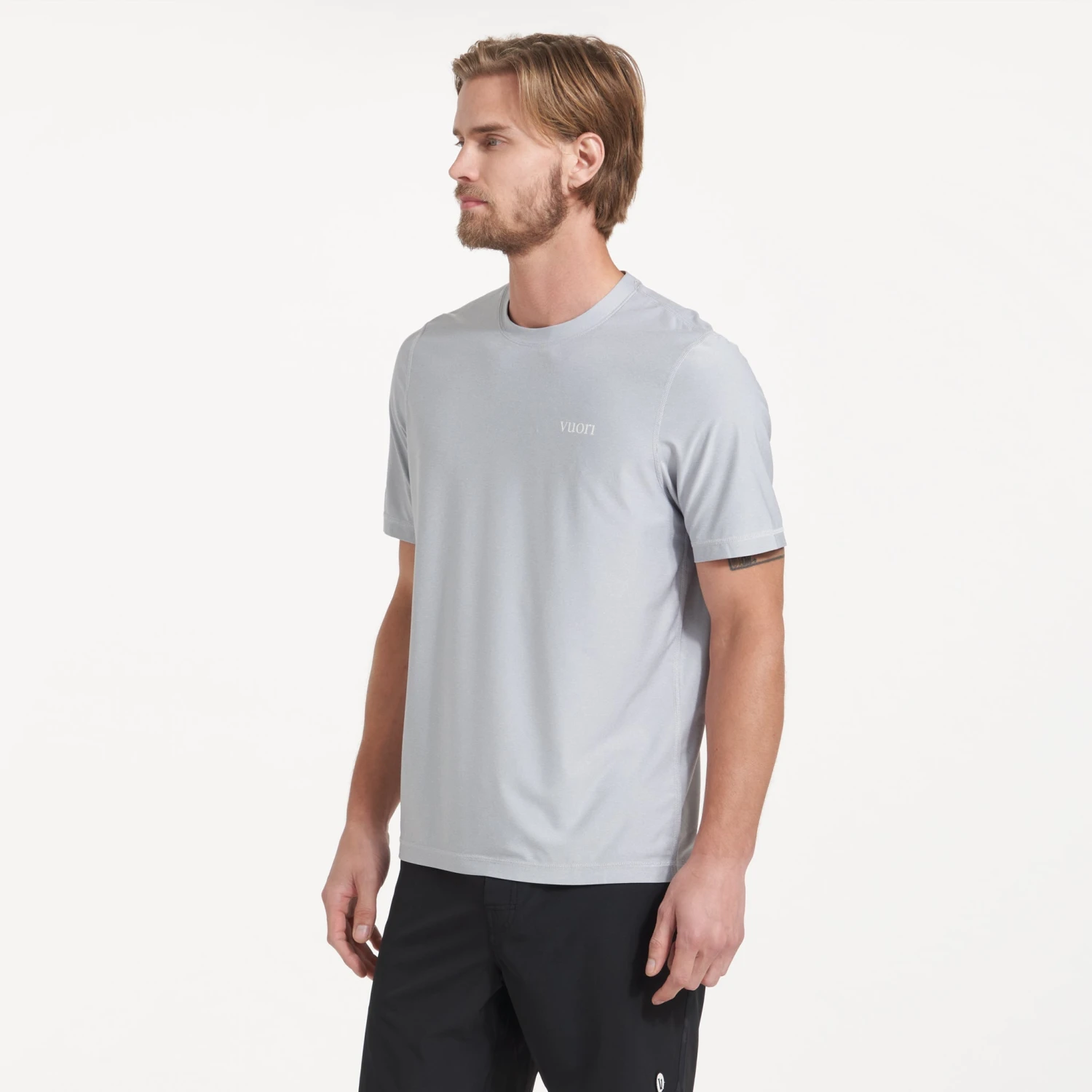 Short-Sleeve Uluwatu 2.0 Water Tee | Platinum Heather 3 Short-Sleeve Uluwatu 2.0 Water Tee | Platinum Heather - Image 3