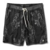 Cruise Boardshort | Black Vintage Floral