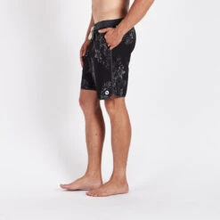 Cruise Boardshort | Black Vintage Floral 8 Cruise Boardshort | Black Vintage Floral -Vuori Clothing Store V314BVF 2