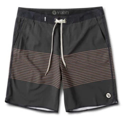 Cruise Boardshort | Charcoal Acorn Stripe