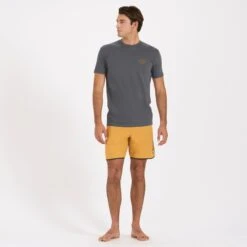 Cruise Boardshort | Cognac Micro Dot -Vuori Clothing Store V314COD 4