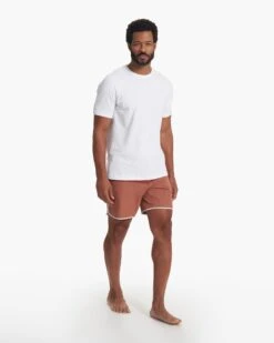 Cruise Boardshort | Dark Penny Linen Texture Block -Vuori Clothing Store V314DPB SP23 M ECOMM BOARDSHORTS FULL 1291 1X1 fa04d5f1 88fd 4b4f a379 334fadeb073c