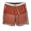 Cruise Boardshort | Dark Penny Linen Texture Block