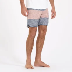 Cruise Boardshort | Indigo Wave Stripe -Vuori Clothing Store V314IWS 2