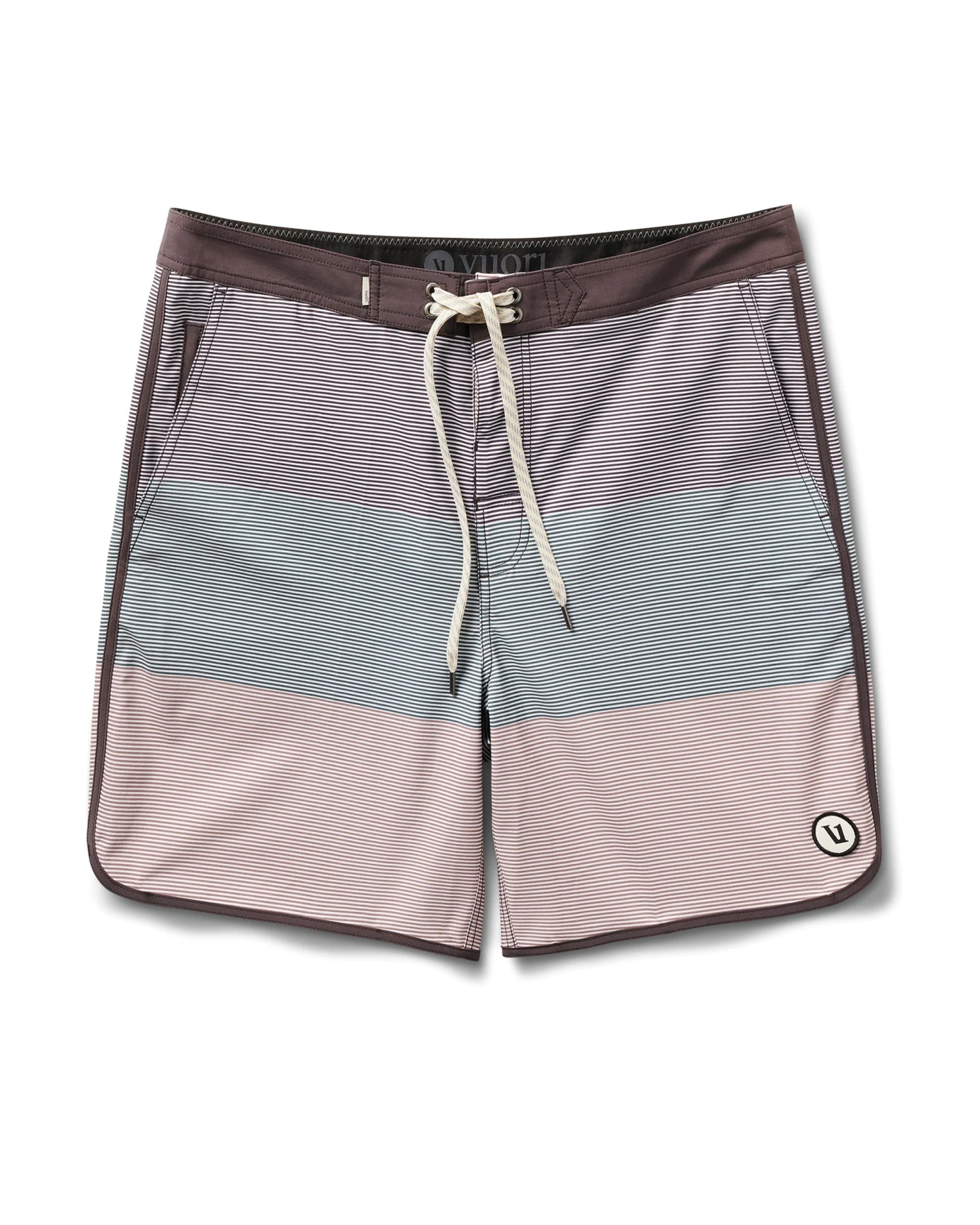 Cruise Boardshort | Plum Wave Stripe 1 Cruise Boardshort | Plum Wave Stripe