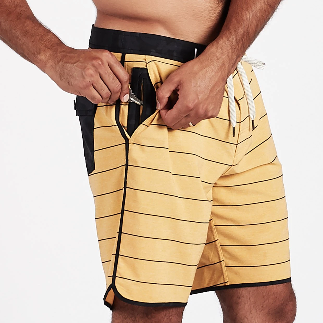Cruise Boardshort | Saffron Stripe 4 Cruise Boardshort | Saffron Stripe - Image 4