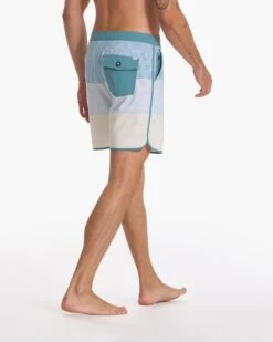 Cruise Boardshort | Sagebrush Wave Stripe -Vuori Clothing Store V314SHW SP23 M ECOMM BOARDSHORTS BOTTOM 5424 1X1 985fdbdd 002f 47b2 ae73 6b4c9a33b9e1