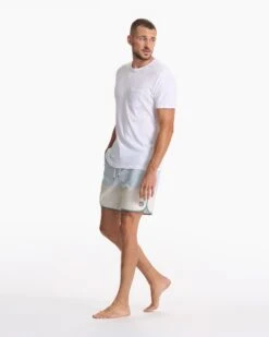 Cruise Boardshort | Sagebrush Wave Stripe -Vuori Clothing Store V314SHW SP23 M ECOMM BOARDSHORTS FULL 5392 1X1 2502678e 91a8 40f1 b5eb 06504d96931f