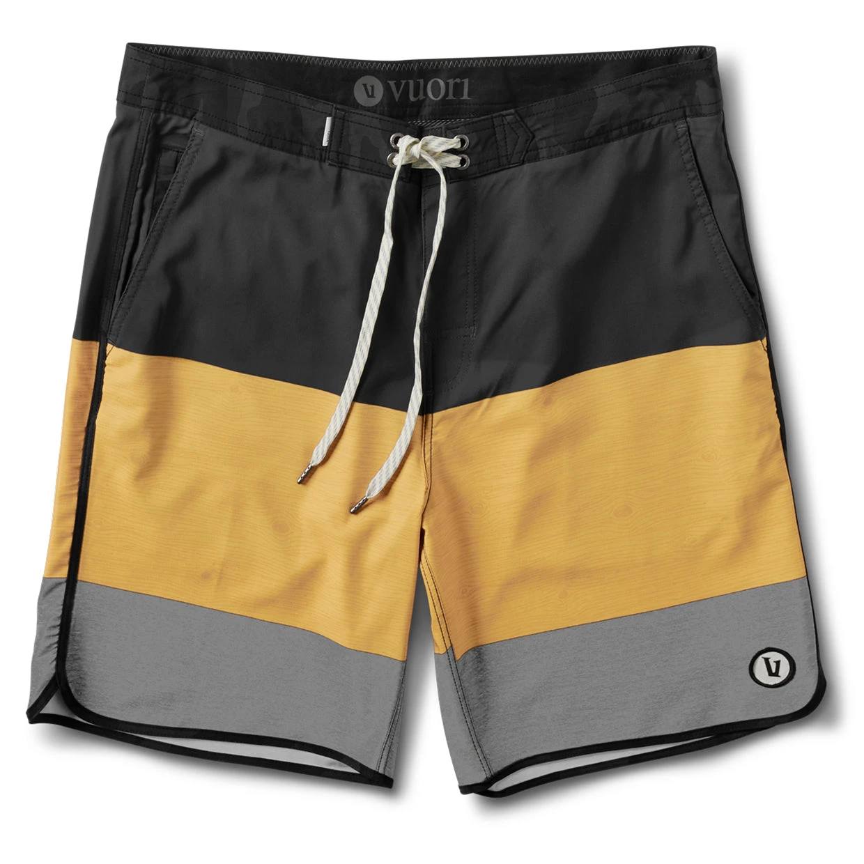 Cruise Boardshort | Saffron Wood Block 1 Cruise Boardshort | Saffron Wood Block