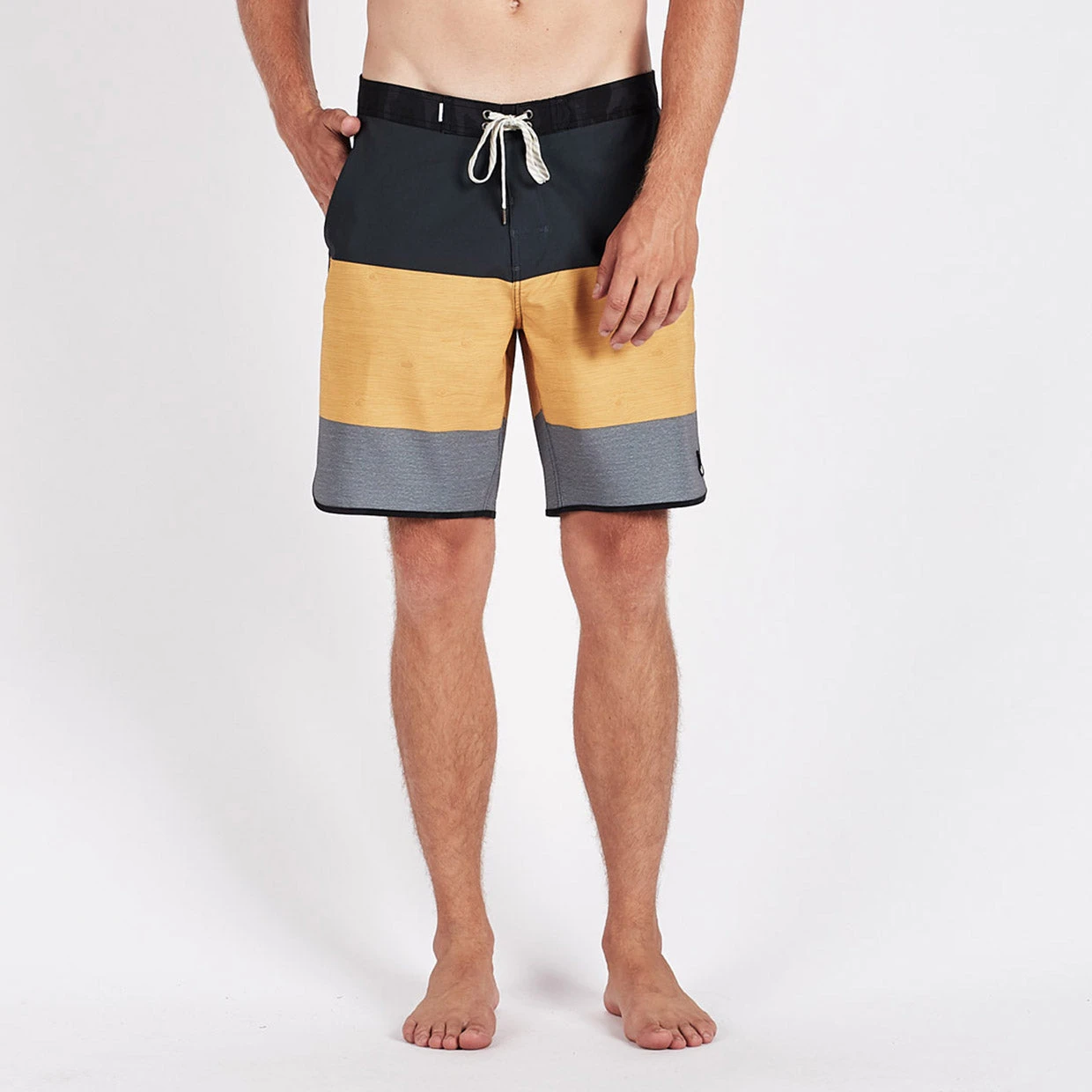 Cruise Boardshort | Saffron Wood Block 2 Cruise Boardshort | Saffron Wood Block - Image 2