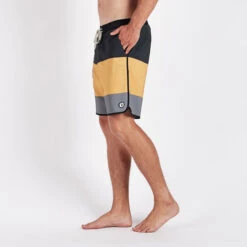Cruise Boardshort | Saffron Wood Block 6 Cruise Boardshort | Saffron Wood Block -Vuori Clothing Store V314SWB 2