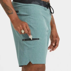 Sonic Seamless Boardshort | Palm Linen Texture 9 Sonic Seamless Boardshort | Palm Linen Texture -Vuori Clothing Store V317PLT 5