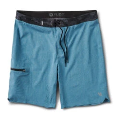 Sonic Seamless Boardshort | Sapphire Linen Texture