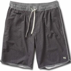 Banks Short | Black-Charcoal Stripe