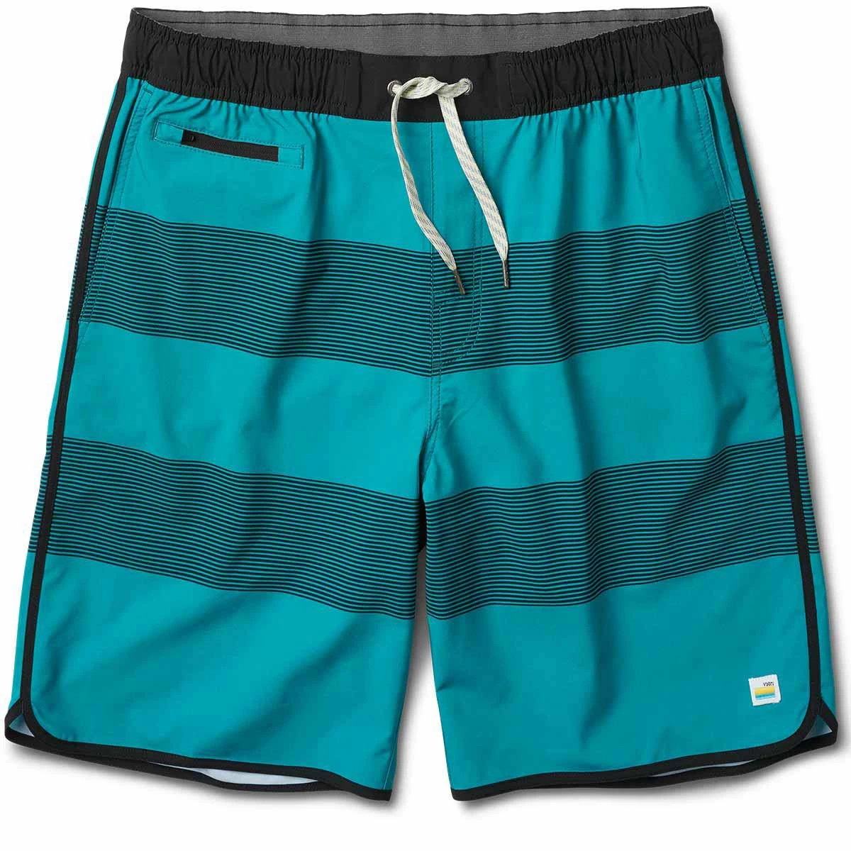 Banks Short | Tahiti Black Stripe 1 Banks Short | Tahiti Black Stripe