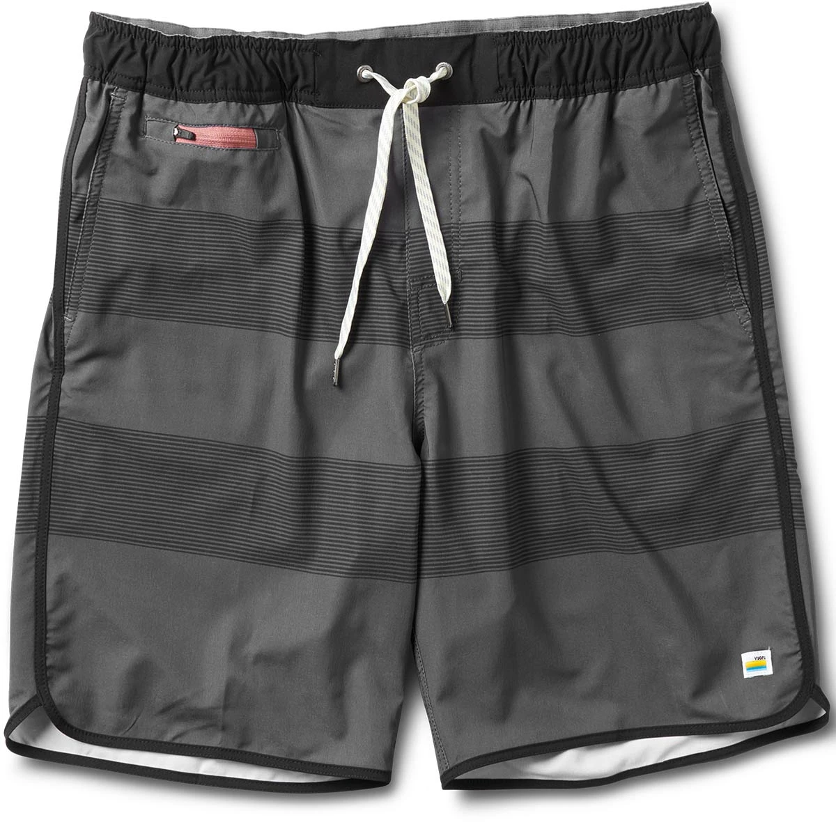 Banks Short | Charcoal Black Stripe 1 Banks Short | Charcoal Black Stripe