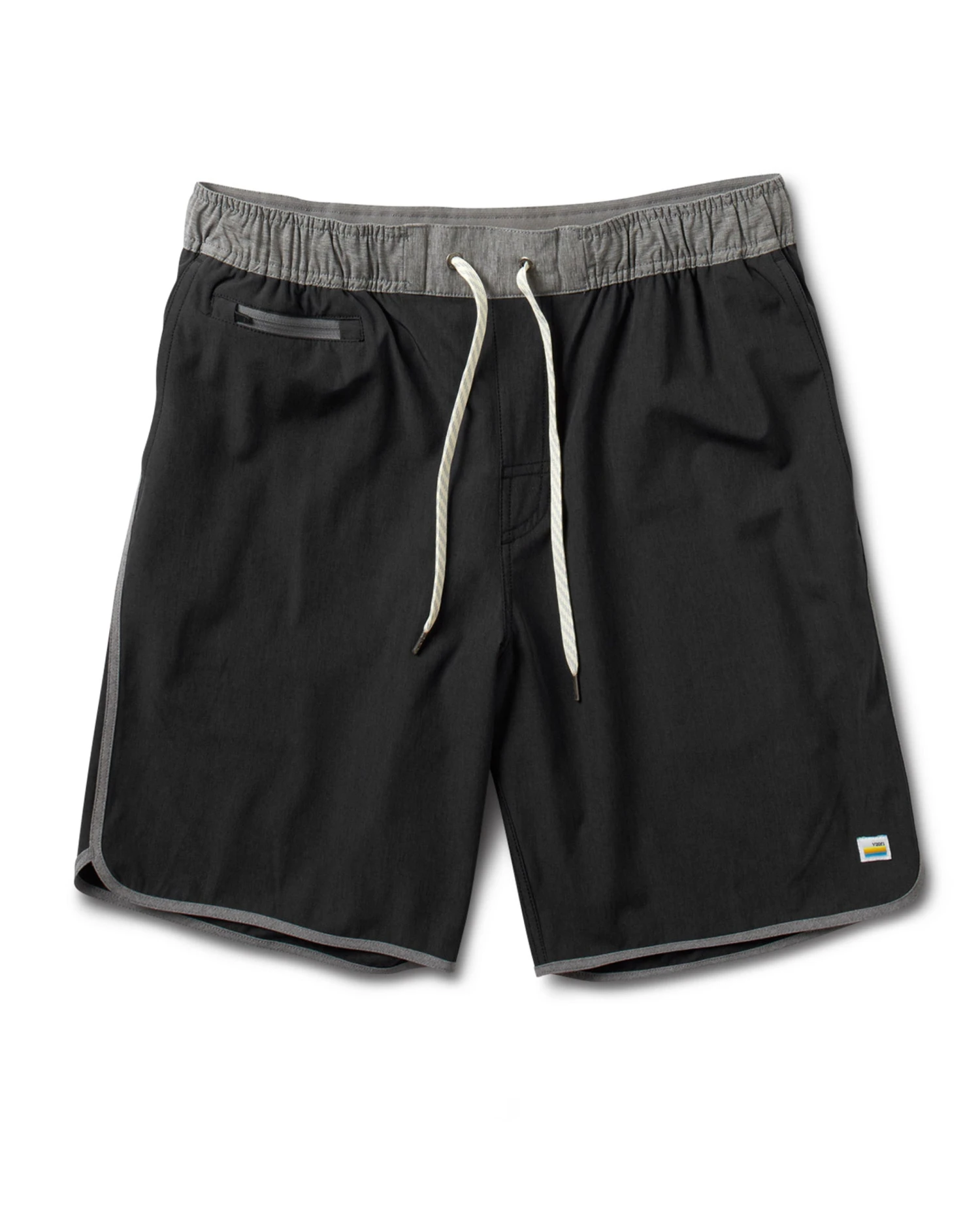 Banks Short | Black Linen Texture 1 Banks Short | Black Linen Texture