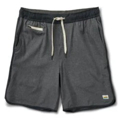 Banks Short | Engineered Charcoal Stripe