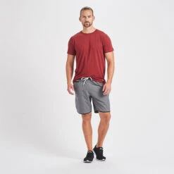 Banks Short | Charcoal Texture 10 Banks Short | Charcoal Texture -Vuori Clothing Store V330CHT 4 update