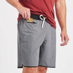 Banks Short | Charcoal Texture 11 Banks Short | Charcoal Texture -Vuori Clothing Store V330CHT 5 update